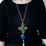 unique jasper pendant