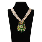 Traditional style statement necklace ( Manjari Collection)