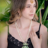 Traditional style statement necklace ( Manjari Collection)