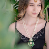 Traditional style statement necklace ( Manjari Collection)