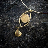 Simple yet Edgy Coin Necklace
