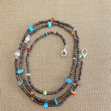 Multi-colored Beads Mask Chain