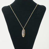 Neckpiece with an Agate stone pendant