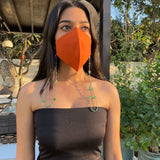 Green Beads Mask Chain