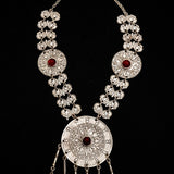Statement metallic necklace