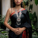 Statement metallic necklace