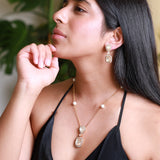 Kundan luxe pendant set