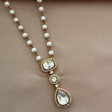Imperial beaded kundan Pendant set