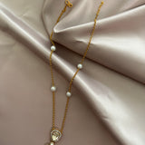 Kundan luxe pendant set
