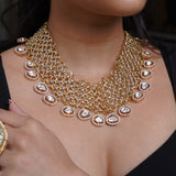 Ethereal Kundan Cascade - Isaana Collection