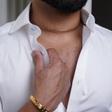 Gold plated with swaroski stone cuffs