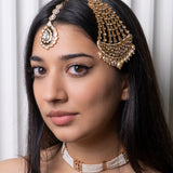 Small Mang tikka- White stones