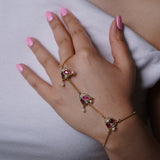 Haath Phool Collection - With Kundan and pearls