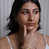 Regal gold plated kundan bracelet-bracelet collection