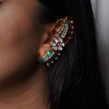 Emerald Green Ear Cuff style