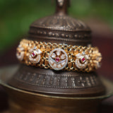 Heritage Temple Carving Armband
