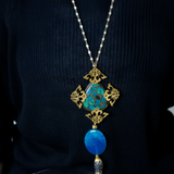 unique jasper pendant