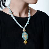 beautiful aquamarine beads
