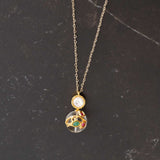 Citrine Stone and Kundan neckpiece