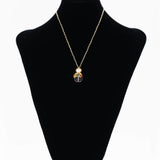 Citrine Stone and Kundan neckpiece