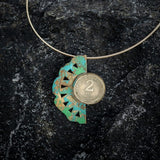 Artistic Coin Neckpiece