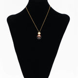 Citrine Stone and Kundan neckpiece