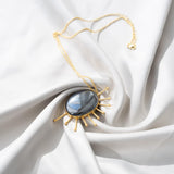 Iron Tiger Eye Pendant Chain