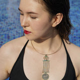 Abstract Coin Neckpiece (Coin Collection)
