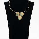 Raw and Rustic Style Coin neckpiece