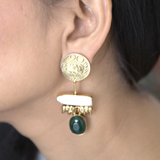 Majestic fusion earrings- Fiza collection
