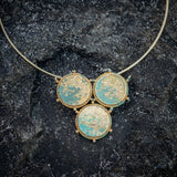 Raw and Rustic Style Coin neckpiece