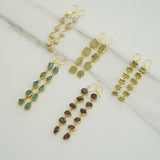 Dangling semi-precious Earrings