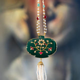 Dark Green Monalisa Glass Stone