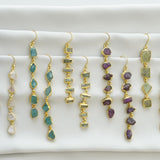 Dangling semi-precious Earrings
