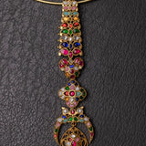 Stunning multi-colored Hasli necklace