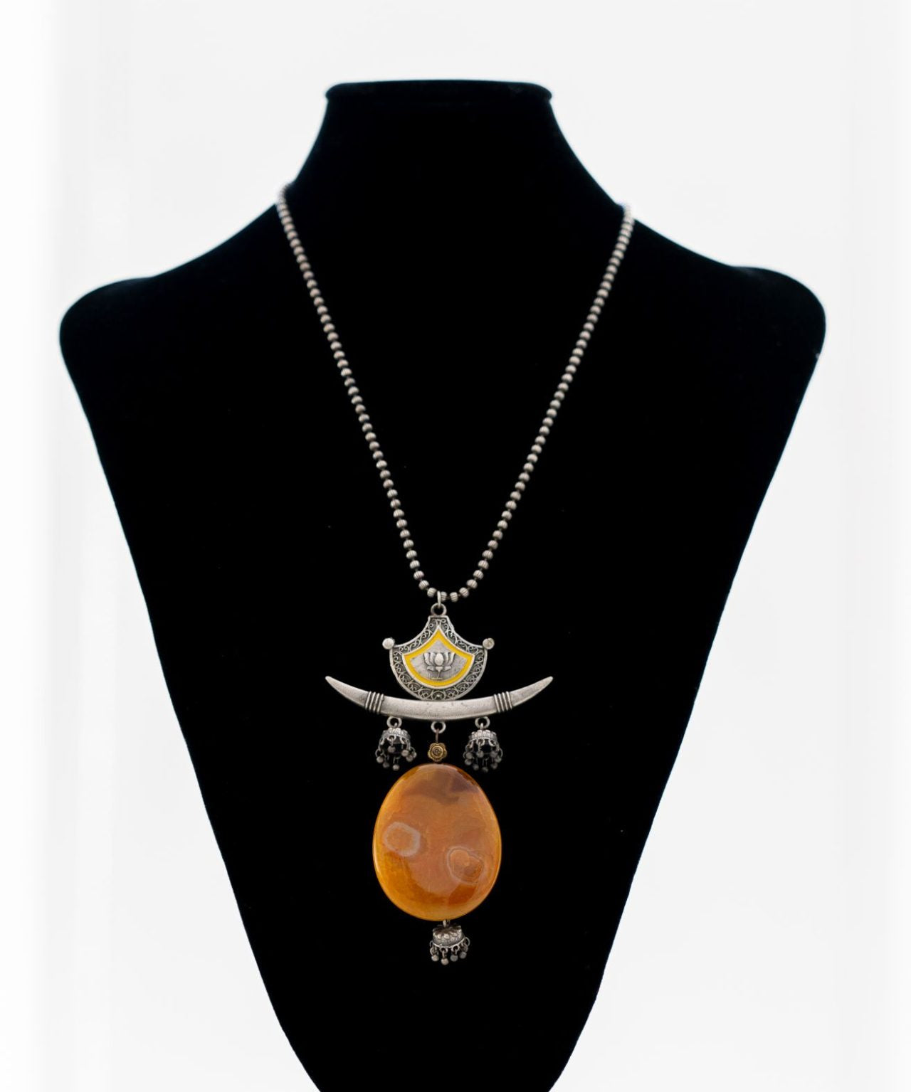 Green Agate Pendant necklace