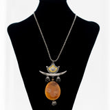 Green Agate Pendant necklace