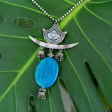 Green Agate Pendant necklace