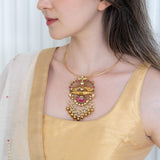 Beautiful traditional style Hasli necklace