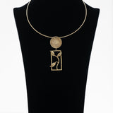 Simple coin necklace