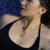 Simple coin necklace