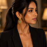 Lion flora earrings - Fiza collection