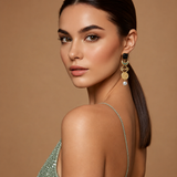 Majestic fusion earrings- Fiza collection