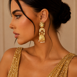 Majestic fusion earrings- Fiza collection