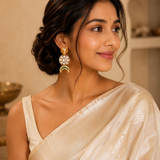 Lion Crescent earrings- Fiza Collection