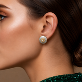 Gold and Silver Spanish matt finished studs