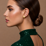 Gold and Silver Spanish matt finished studs