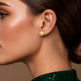 Gold and Silver Spanish matt finished studs