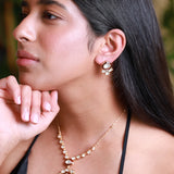 Rosy regal Pendant set