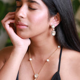 Kundan luxe pendant set